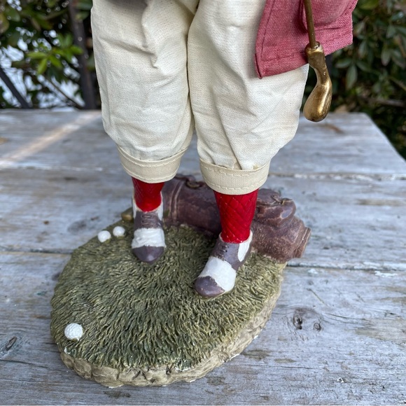 Clothtique Possible Dreams vintage golfing Santa Clause Christmas - Picture 4 of 6